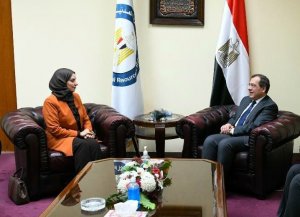 وزير البترول يبحث كه سفيرةالبحرين فى مصر دعم وتعزيز التعاون المشترك بين البلدين 