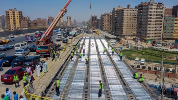 وزير النقل في جولة تفقدية بمواقع مشروع الطريق الدائرى حول القاهرة الكبرى