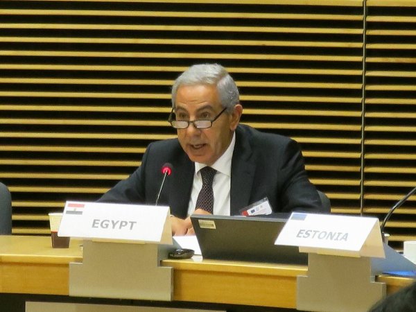 وزير التجارة والصناعة يلقى كلمة مصر امام المؤتمر الـ10 لوزراء تجارة منظمة الاتحاد من أجل المتوسط