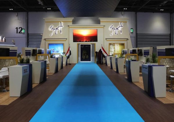افتتاح الجناح المصري  في بورصة لندن الدولية للسياحة